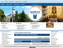 Tablet Screenshot of nemcice.sk